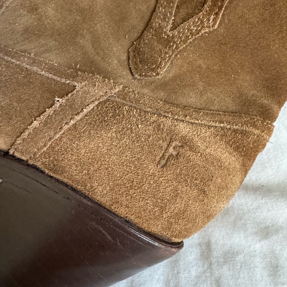 Frye Women’s Suede Ankle Boots - Brown - Picture 8 of 8